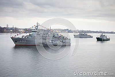 Latvian Naval Forces ships