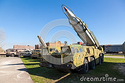 Launcher with rocket missile complex