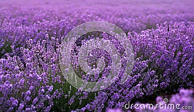 Lavender Field closeup