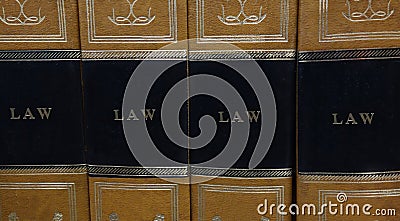 Law books