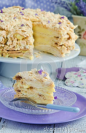 Layer cake Napoleon