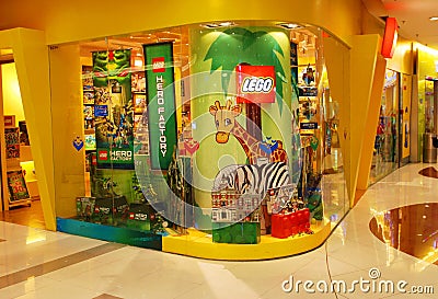 Lego store in Shanghai