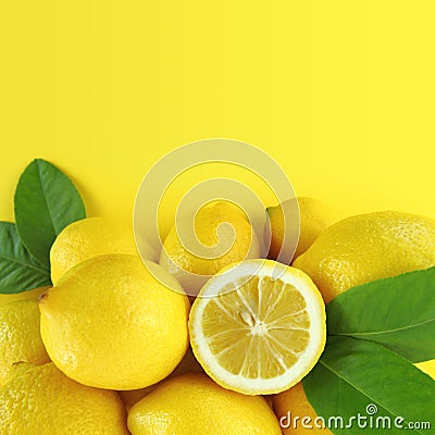 Lemons background