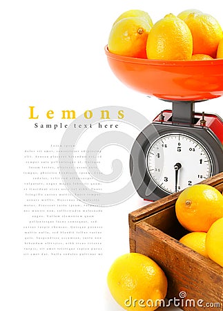Lemons on scales and in a box