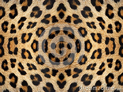 Leopard Fur Kaleidoscope Pattern