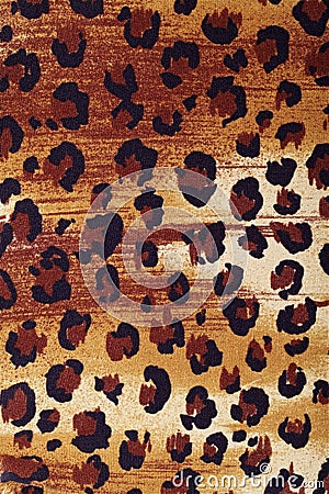 Leopard pattern on fabric