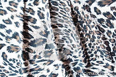 Leopard pattern textile