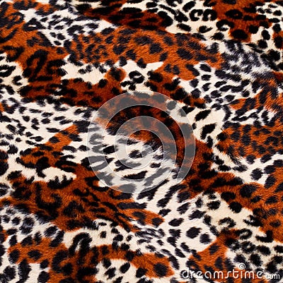 Leopard skin pattern