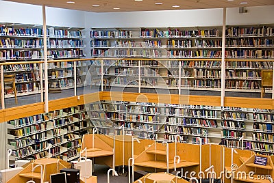 Library interior