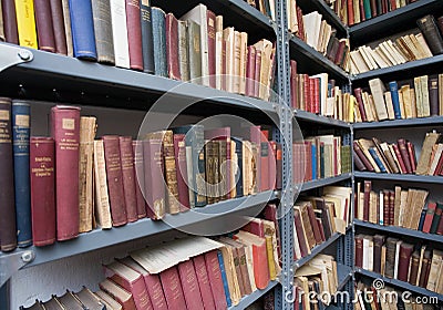 Library interior