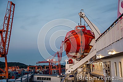 Lifeboat on board