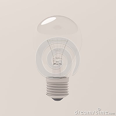 Light bulb, isolated