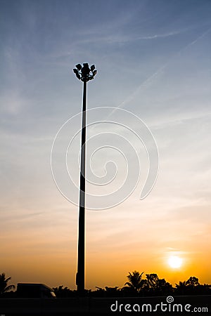 Light pole to the Sun