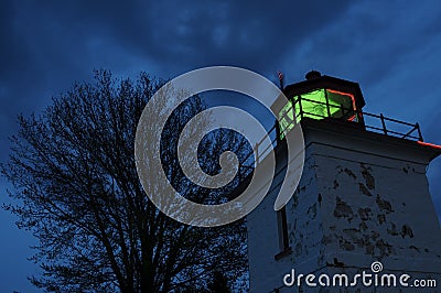 Lighthouse at Night