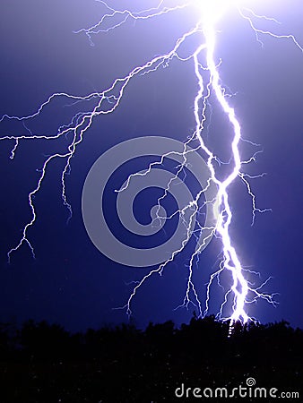 Lightning strike