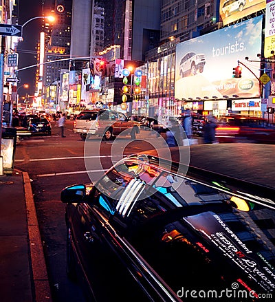Limo in New York