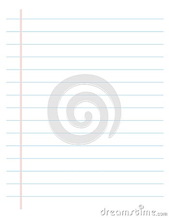 Lined Paper / Ruled page