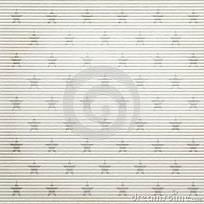 Lined paper with stars