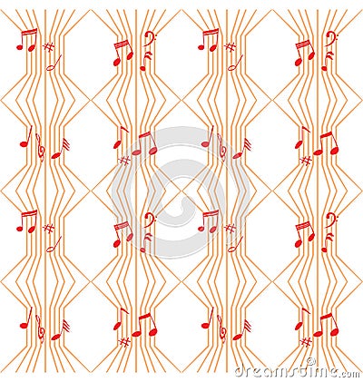 Lines Music Pattern 2