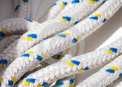 Lines of Rope for Rigging on a Sailboat