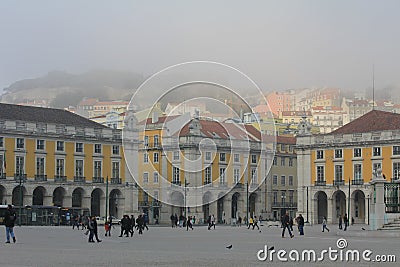 Lisbon, Commerce Square