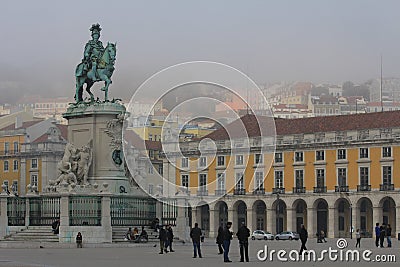Lisbon, Commerce Square