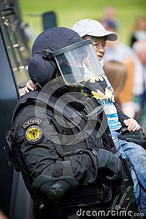 Lithuanian Police Anti-terrorist Operations Unit ARAS officer