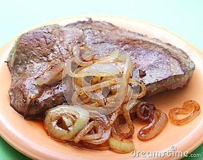 Liver with onions