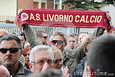 Livorno football commemoration Morosini