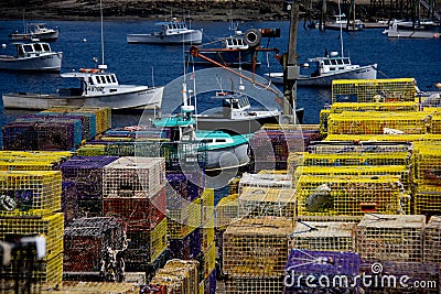 Lobster Boats in Maine