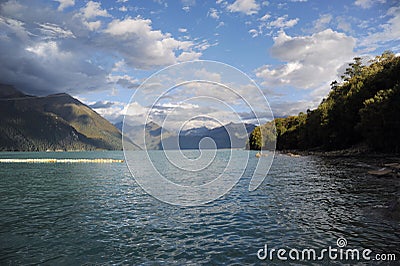 Located in the Tibet Nyingtri Prefecture plateau LAKE