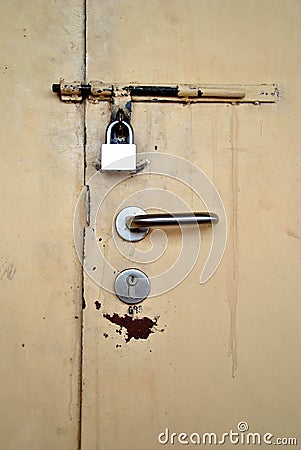 Locked door