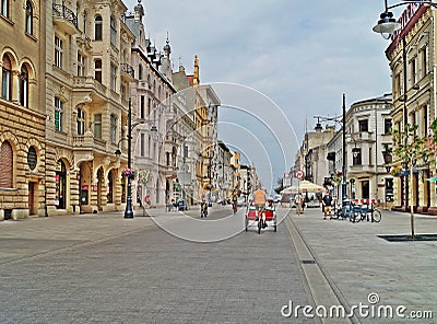 Lodz- Street,Piotrkowska