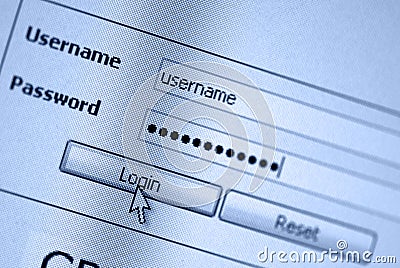 Login form