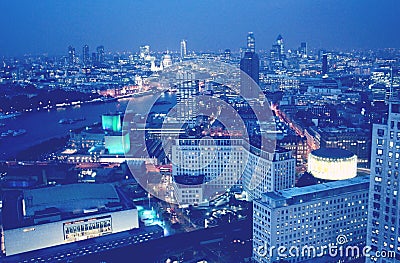 London aerial view