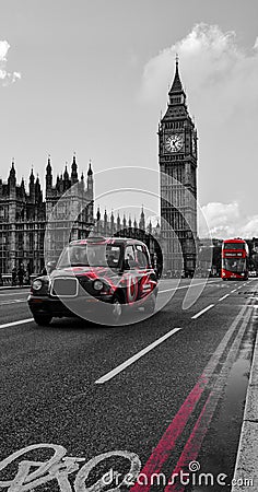 London Black taxi cab