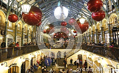 2013, London Christmas Decoration, Covent Garden
