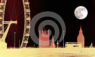 London Landmarks Night