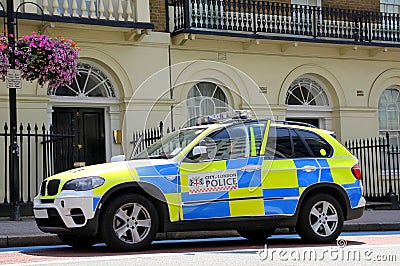 London Police Car