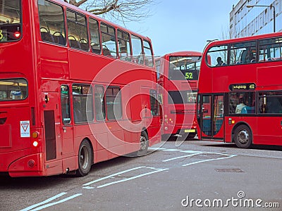 London red bus