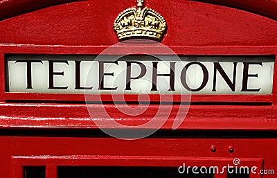 London, red telephone box