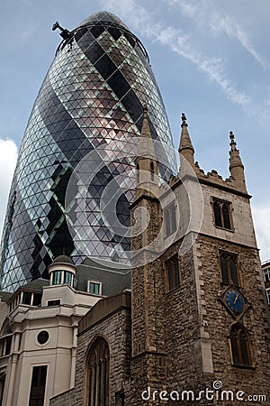London s Gherkin Building