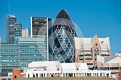 London skyline, UK.