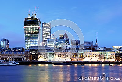 London skyline, UK, England