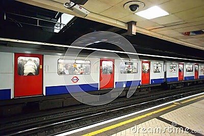 London underground train