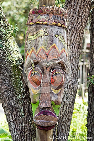 Long African Mask