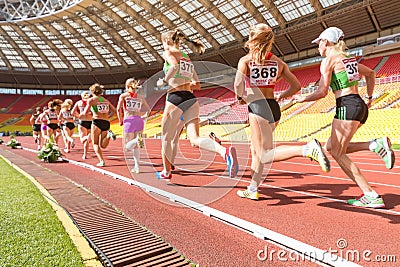 Long-distance running on International athletic competition