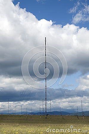 Long distance transmitter station