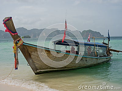 Long tail boat, Krabi Thailand