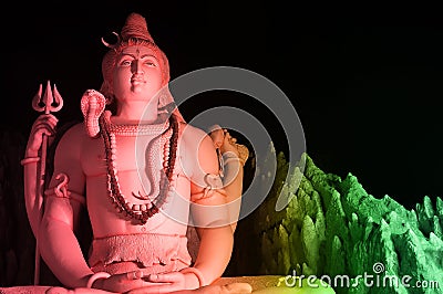 Lord Shiva s Statue at Murugeshpalya,Bangalore,India